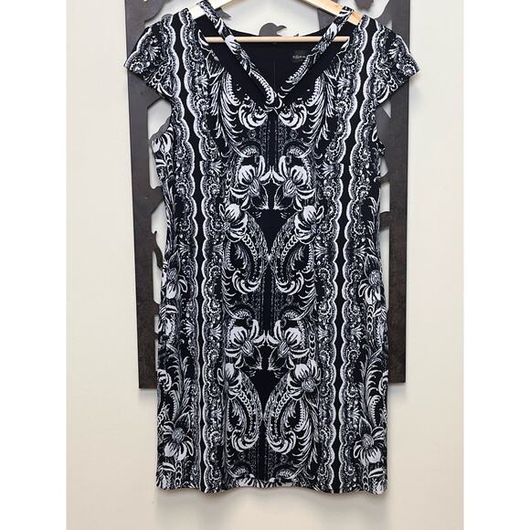 Connected Apparel Petite Sheath Dress 8P - Picture 1 of 5